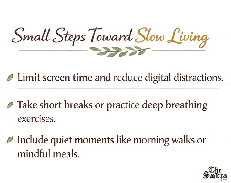Small Steps Toward Slow Living