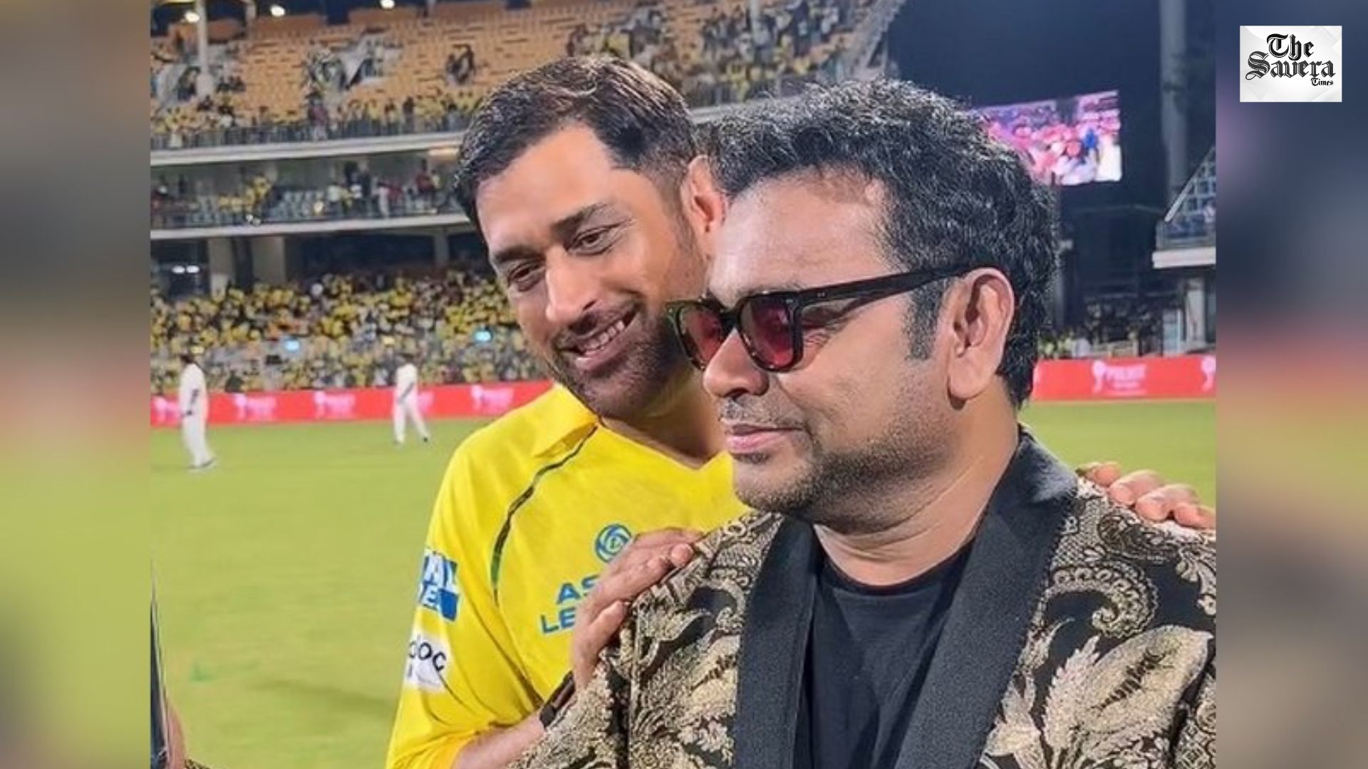 A.R. Rahman Meets MS Dhoni in Iconic Double ‘Thala’ Moment