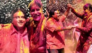 Adnan Sami treats the netizens with throwback Holi pics with Amitabh Bachchan
