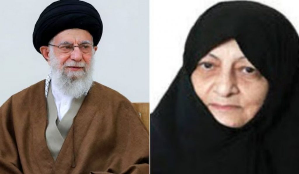 Deceased Iran Supreme Leader's wife dies