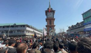 J-K: Security forces at Srinagar’s Lal Chowk remains on high-alert after Ayatollah Khamenei’s death