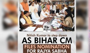 Nitish Kumar to step down as Bihar CM, files nomination for Rajya Sabha