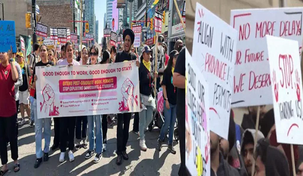 Canada C12 Protest Punjabi students