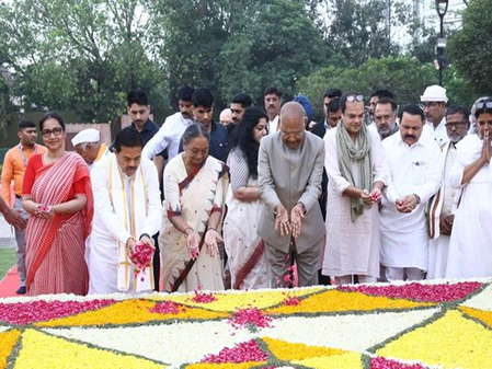 Ex-President Ram Nath Kovind, Meira Kumar pay tributes to Babu Jagjivan Ram