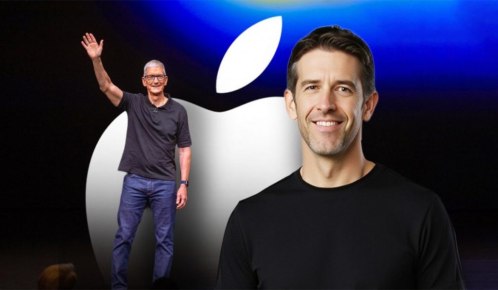 John Ternus and Tim cook