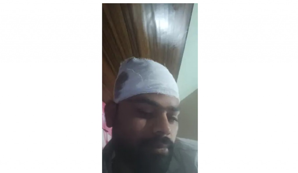 Customer beaten in Gurugram, dispute over parking of e-rickshaw