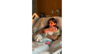 Sonam Kapoor shares first pic with newborn from hospital