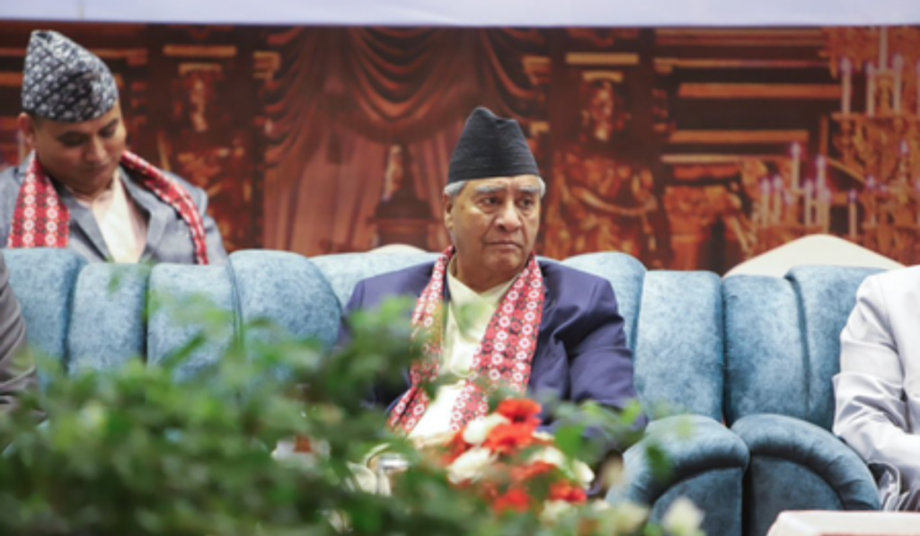 Arrest warrant issued against former Nepal PM Deuba
