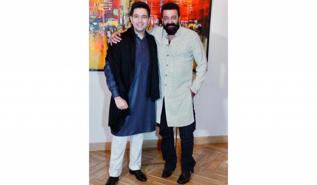 Sanjay Dutt invited by Raghav Chadha, applauds him for the movie Dhurandhar series