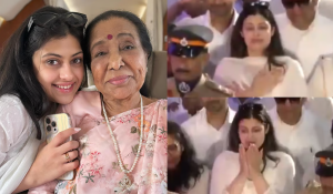 Zanai Bhosle mourns Asha Bhosle, recalls promise of return in emotional tribute