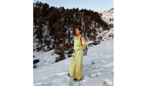 Sara Ali Khan Shares a Glimpse of Relaxing Moments in the Mountains