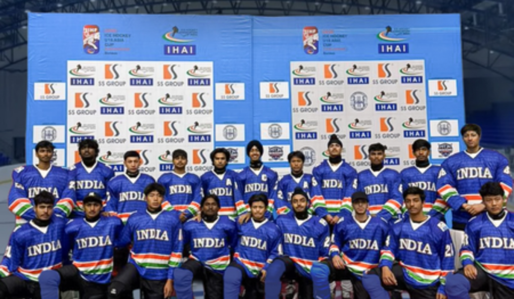 India U18 Ice Hockey Team Reaches Bishkek for Asia Cup