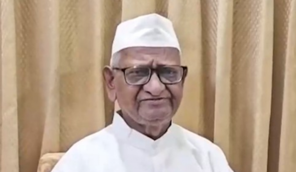 Anna Hazare calls for law to prevent elected leaders from switching parties