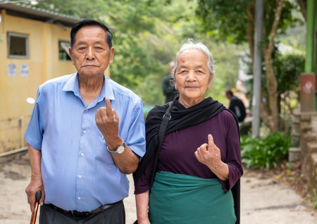 Over 61 pc turnout in Aizawl civic polls, no incident reported​