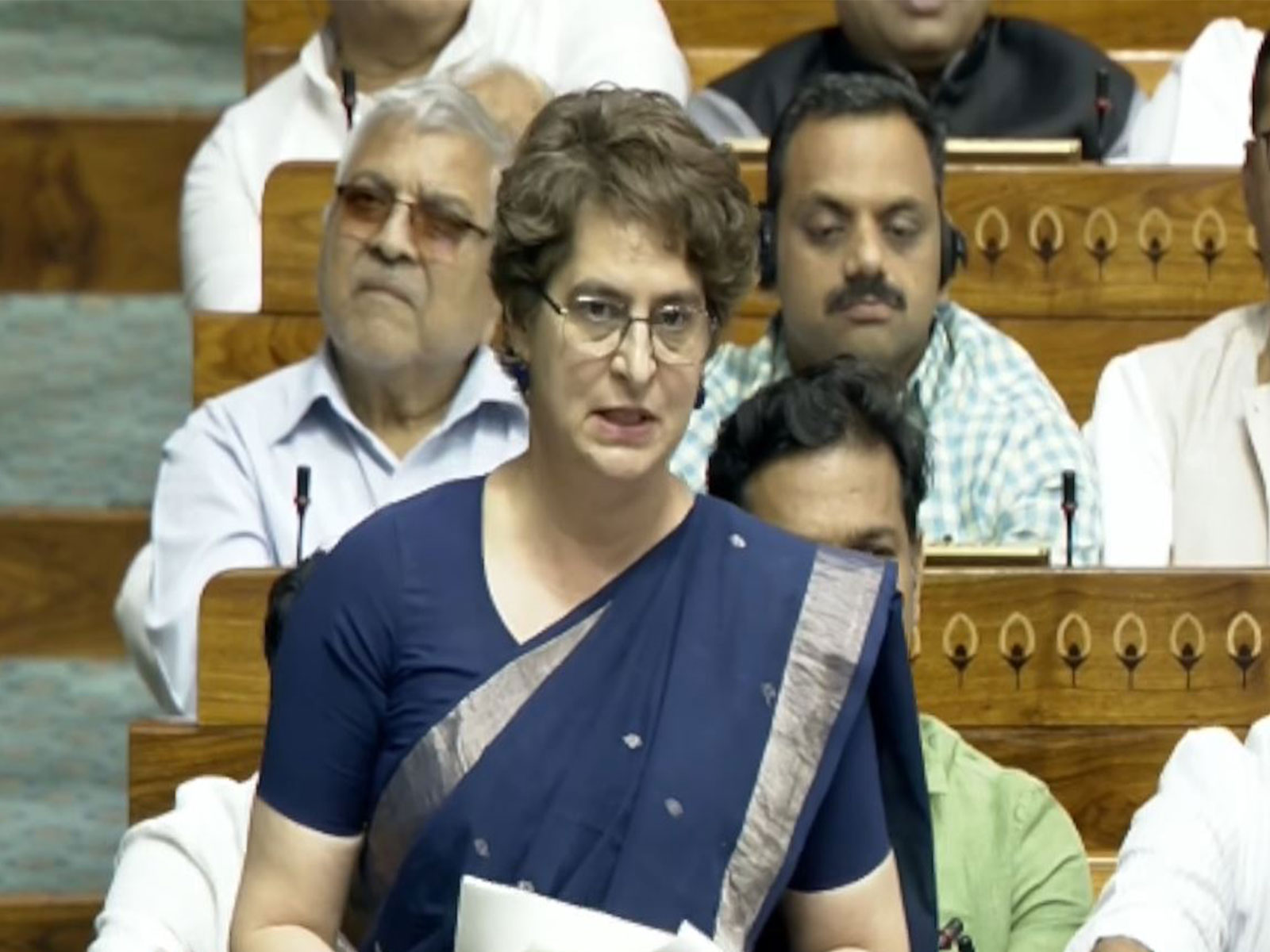 Priyanka Gandhi hails defeat of 131st Amendment Bill, thanks opposition for support