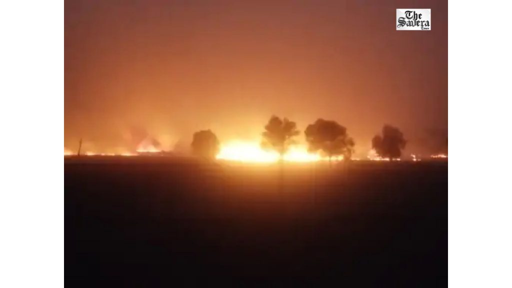 Dheeranwas Fire: Wheat Stubble Burnt, Fire Brigade Delay Alleged