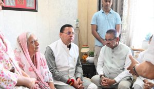 Uttarakhand CM pays tribute to retired brigadier Mukesh Joshi