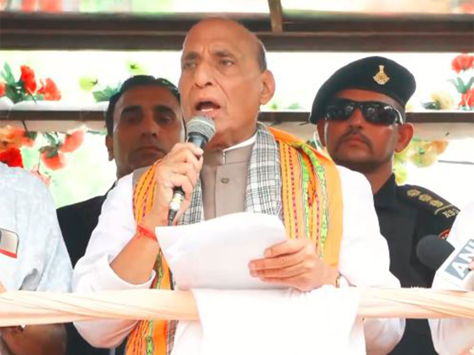 Rajnath Singh slams TMC, claims ‘no development’ in Bengal