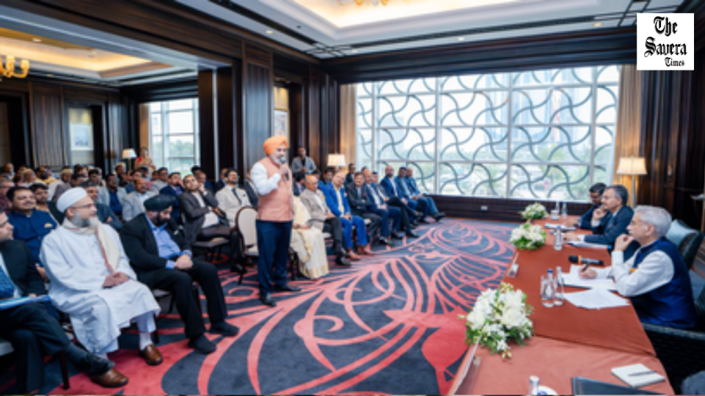 Jaishankar Meets Indian Diaspora During UAE Visit