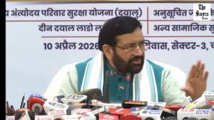 Haryana CM Saini Releases Pensions Worth ₹1144 Crore