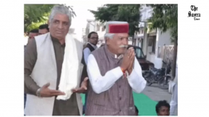 Former MLA Joshi Writes to Ex-District President, Accuses Mangilal of Self-Interest