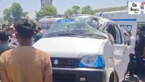 Six Killed as Private Bus Rams Van in Sabarkantha; Several Injured