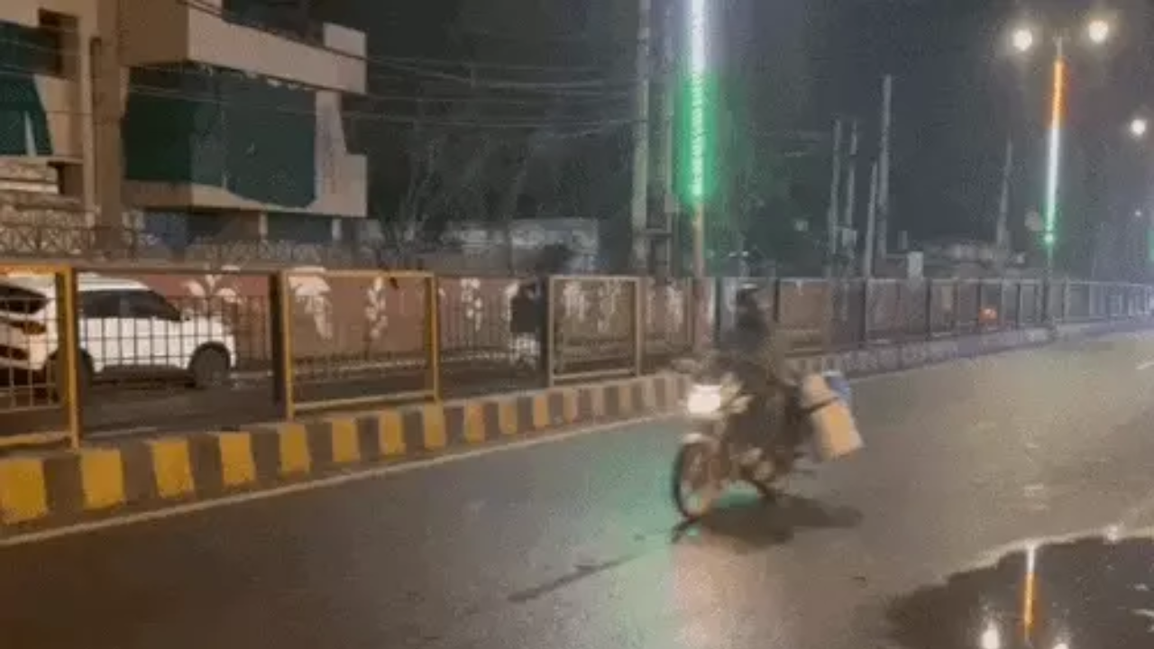 temperature drop Haryana rain