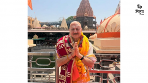 Anupam Kher Offers Prayers at Mahakaleshwar Temple