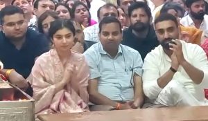 “No better feeling than this”: Sara Arjun offers prayers at Mahakaleshwar Temple in Ujjain