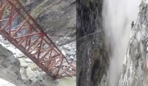 Tragedy in Himachal: Under-construction Siyur Bridge collapses in Chamba after landslide