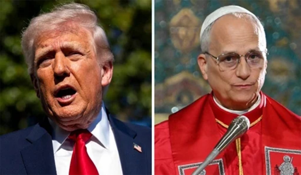 Trump and Pope Leo