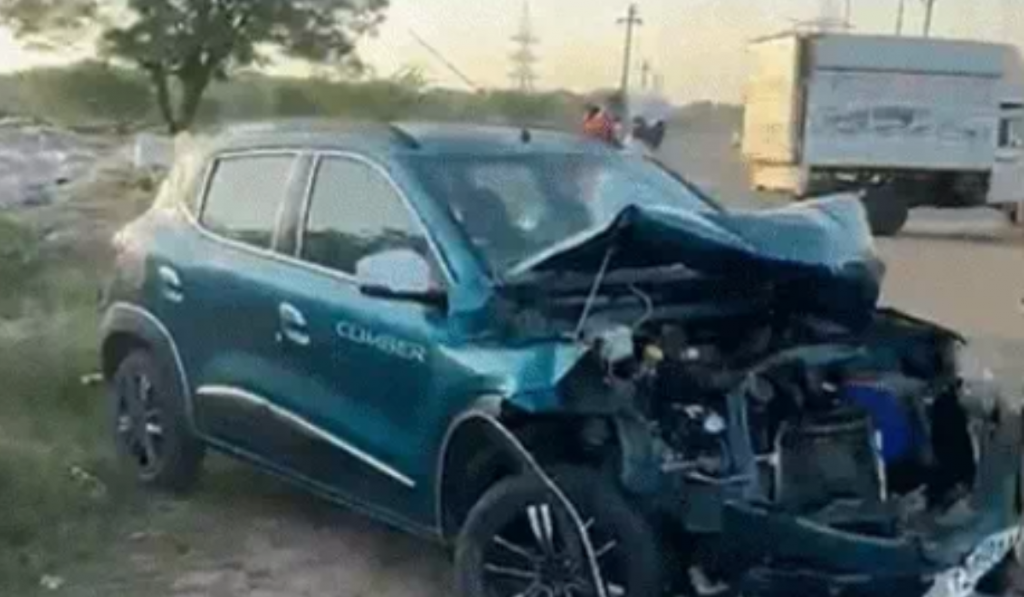 Nilgai Collision Causes Major Accident Near Mohali Airport