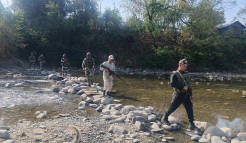 Security Forces Intensify Operations in Manipur After BSF Constable’s Killing