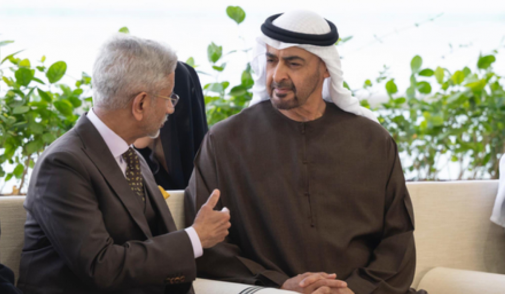 EAM Jaishankar calls on UAE President, expresses gratitude for ensuring well-being of Indian community