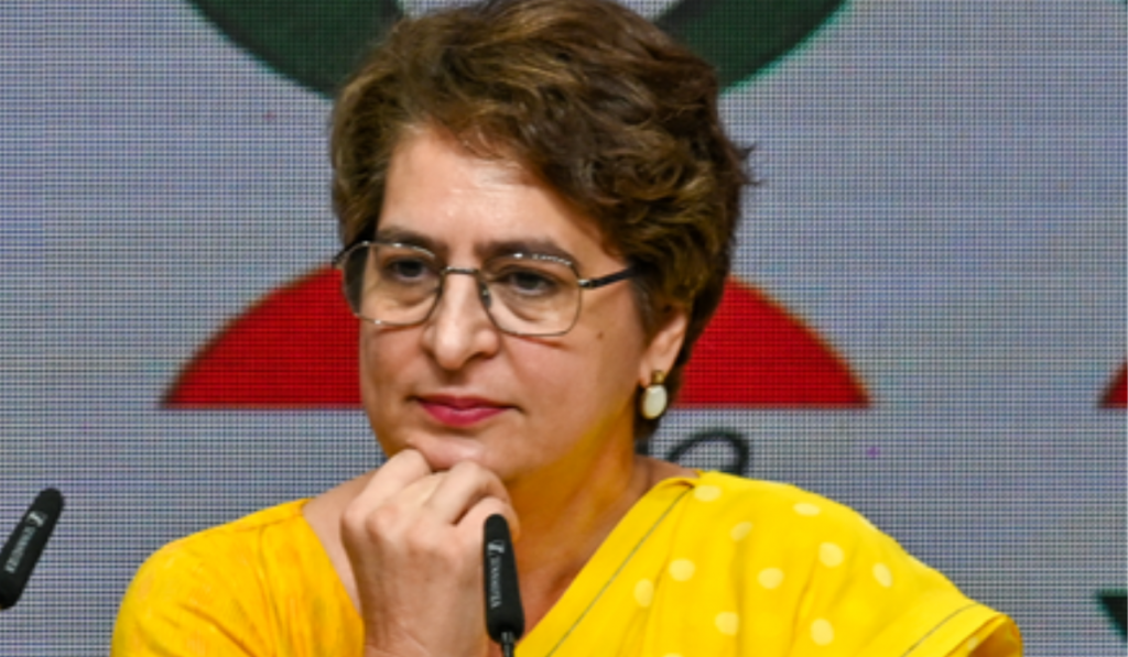 Voters will teach Oppn a lesson: BJP hits back at Priyanka Gandhi's remarks on women's quota Bill