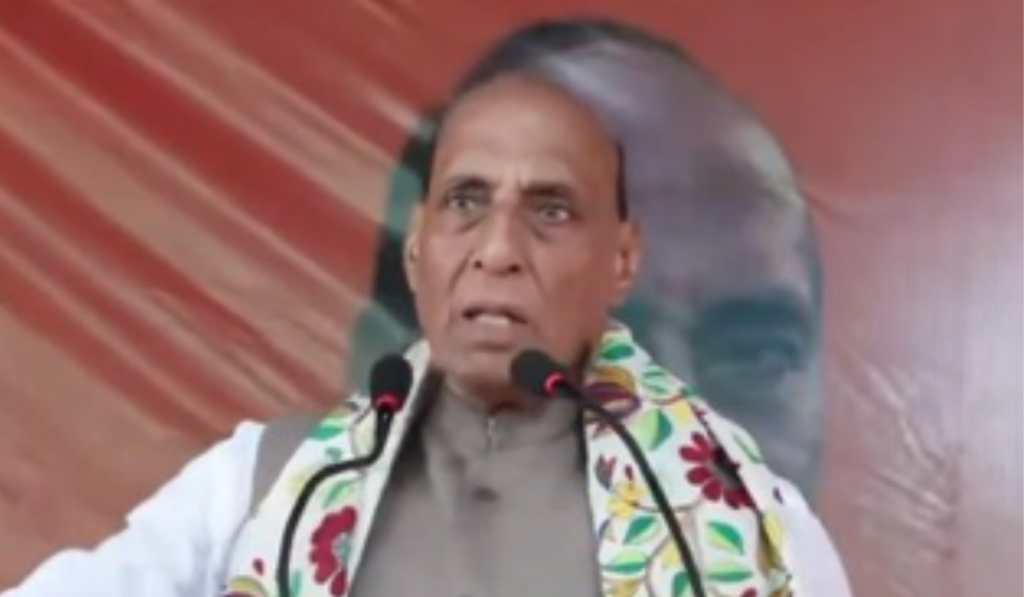 Defence Minister Rajnath Singh