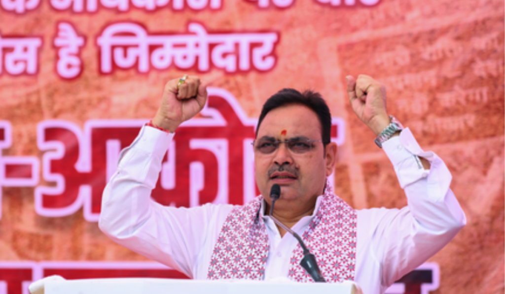 PM Modi will ensure half of population receives full rights, says Rajasthan CM