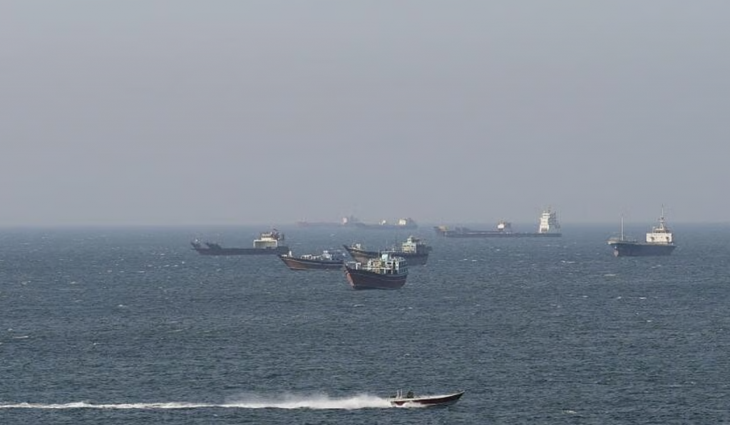 Gunfire Hits Multiple Container Ships in Strait of Hormuz