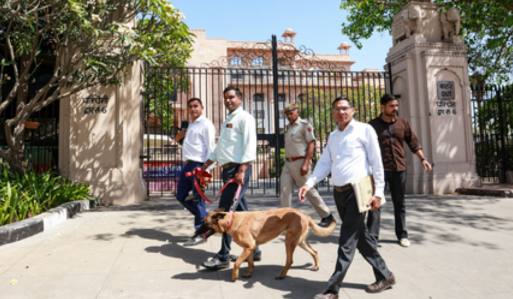 Another bomb threat triggers panic at Rajasthan Assembly, massive security sweep launched