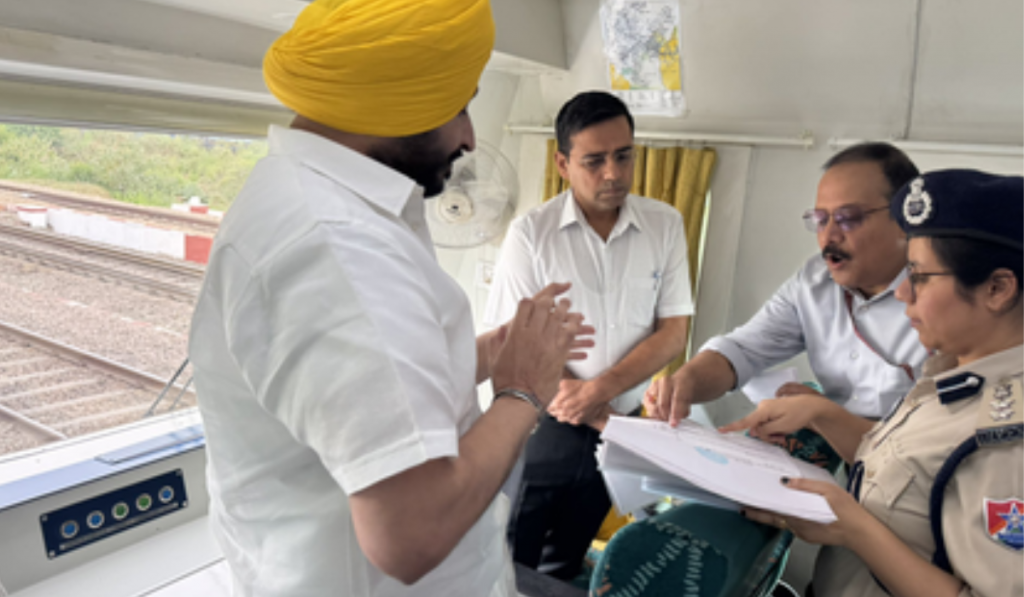 Union Minister Ravneet Singh visits blast site in Punjab, reviews security