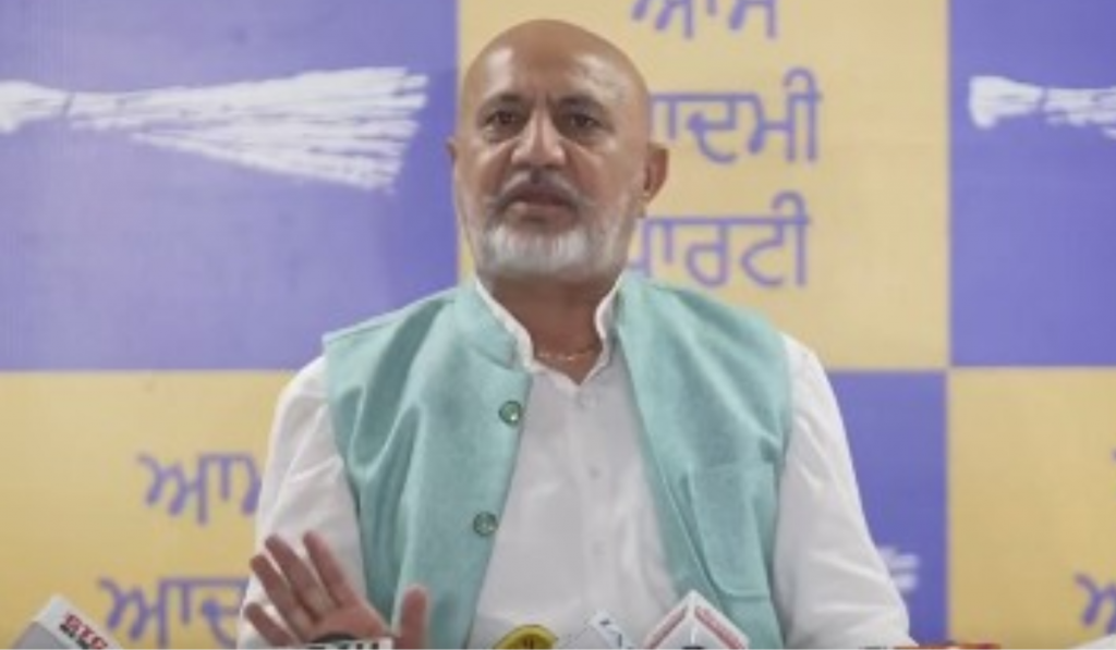 AAP's Baltej Pannu blames Amit Shah for engineering defections of seven MPs