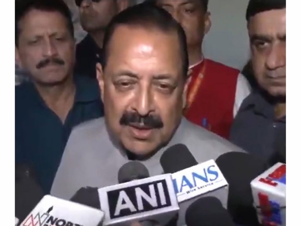 Union Minister Jitendra Singh