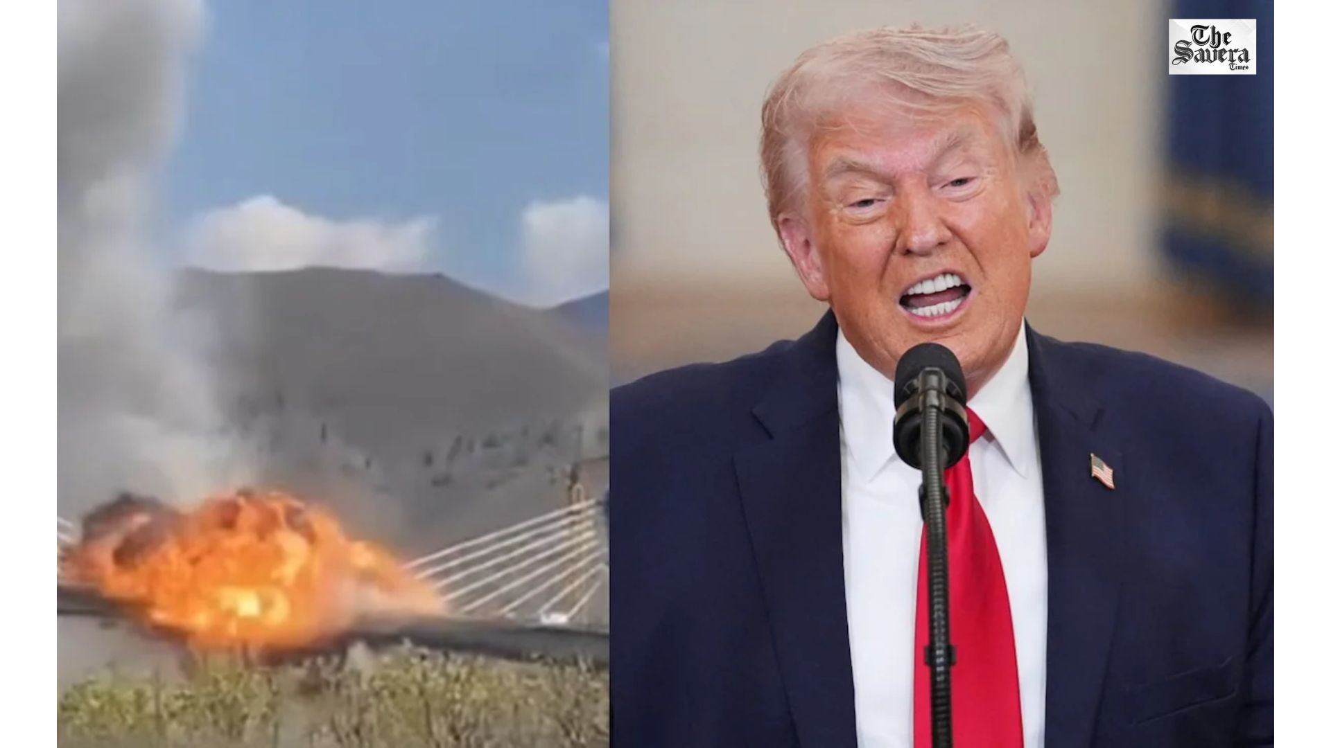US Strikes Iran Bridge, Trump Warns ‘More to Follow’