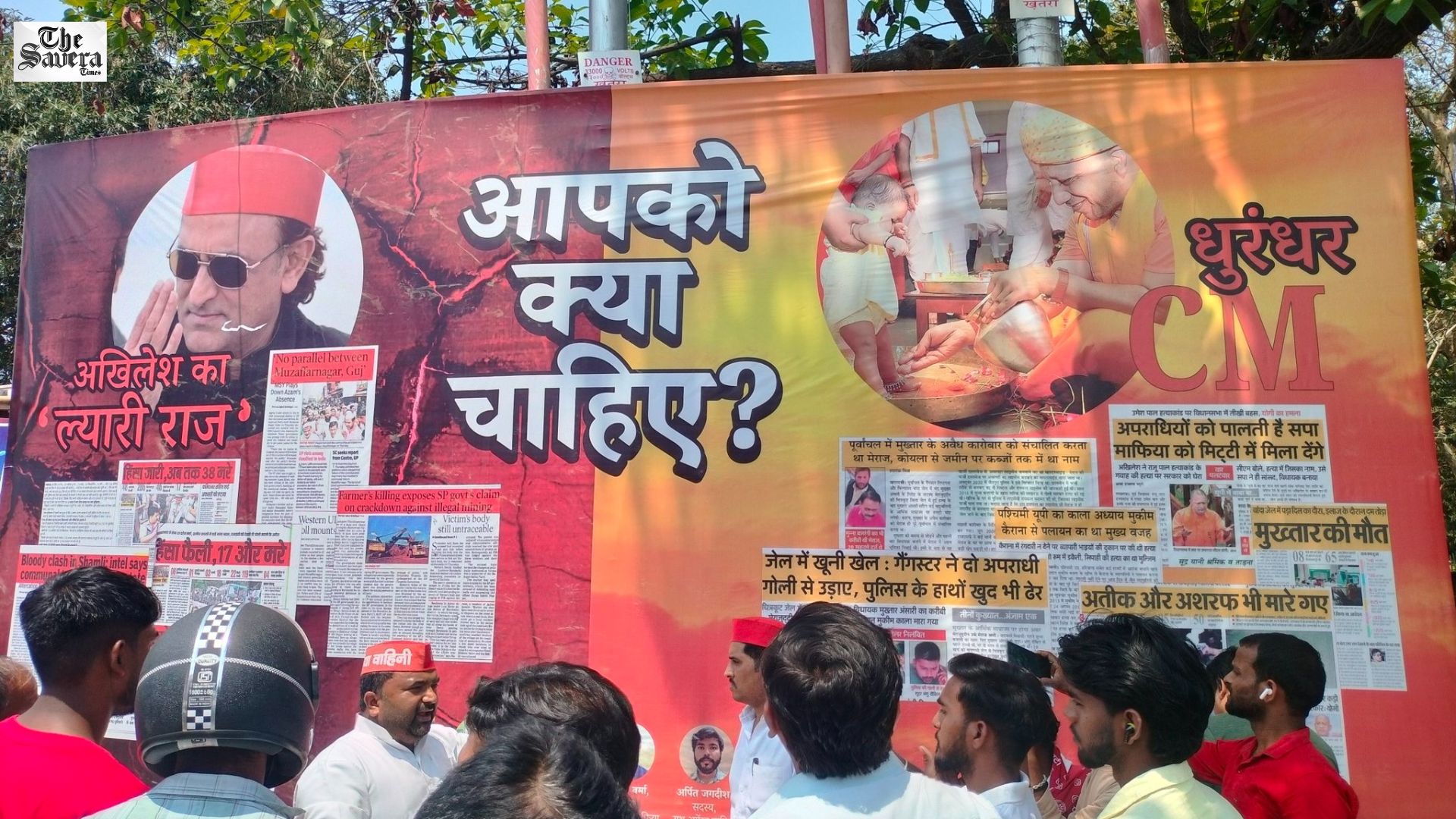 Political Posters Stir Buzz in Lucknow, Amethi Areas