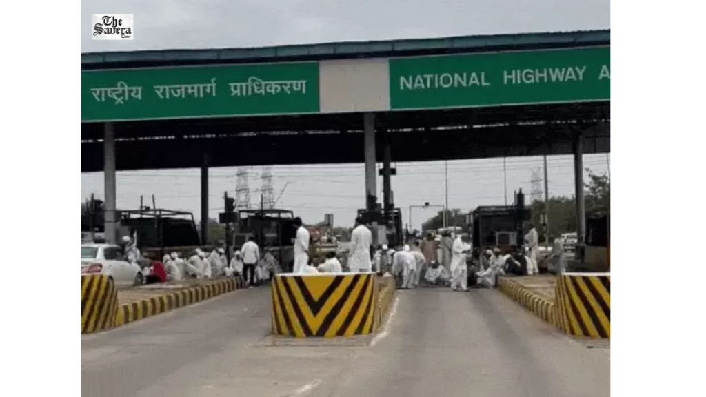 Farmers Protest: Sirsa Highway Blocked, Toll Seized in Hansi