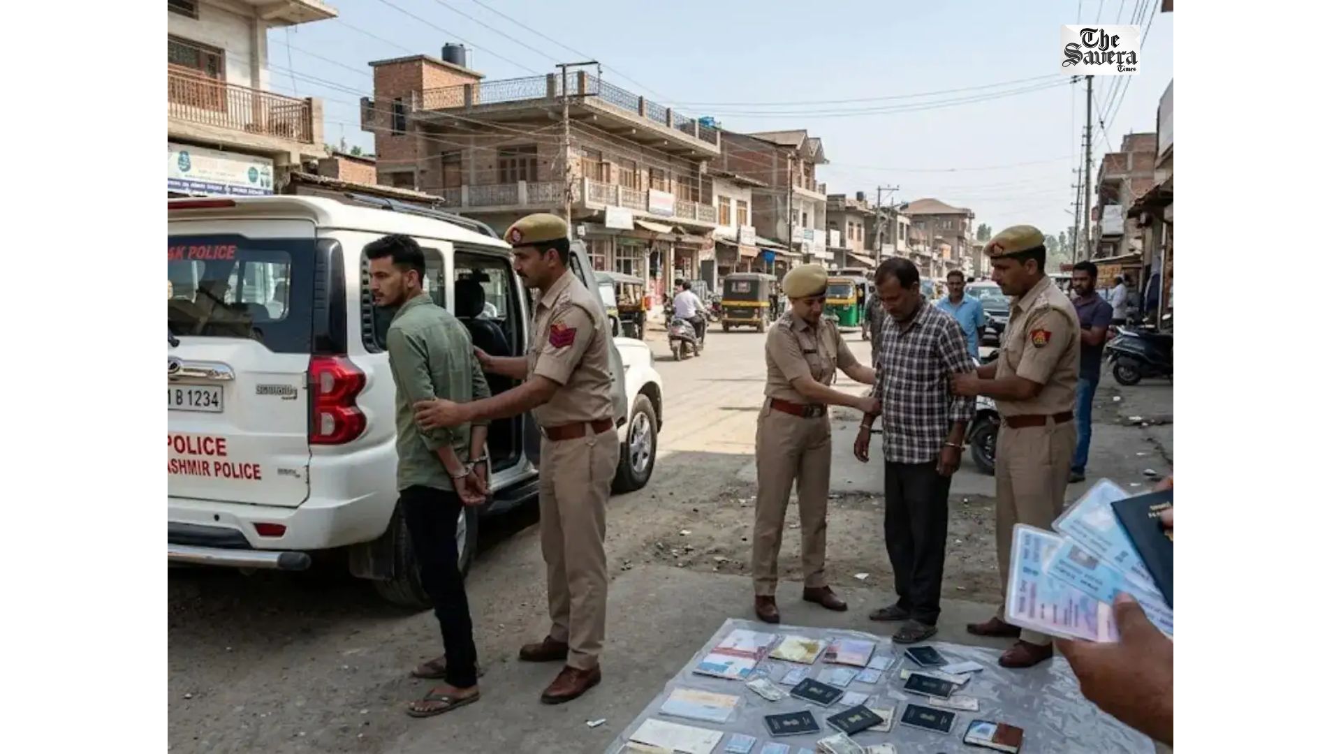 J&K Police busts LeT’s India-Wide Network, Bogus PAN Cards and Fake Passports seized
