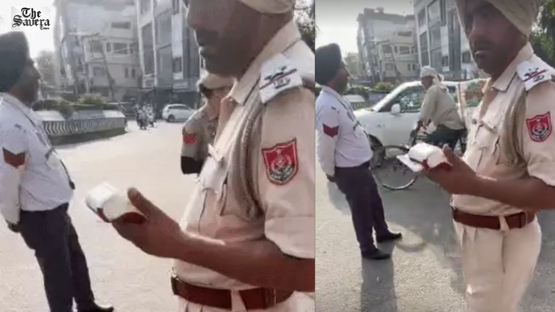 Youth-ASI Clash Over Challan in Ludhiana, Viral Video