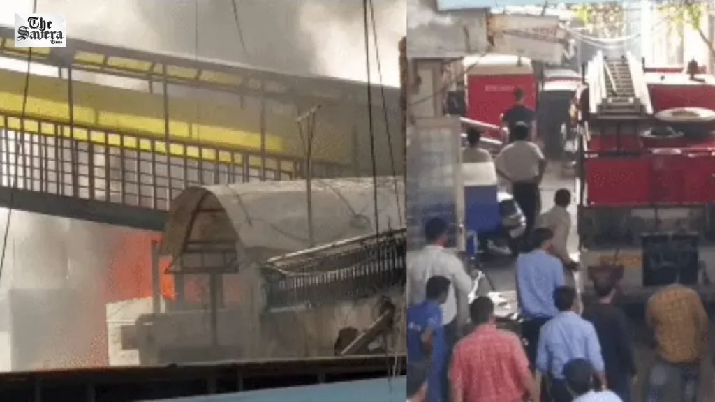 Fire at Rohtak Cafe After Cylinder Blast, Customers Evacuated