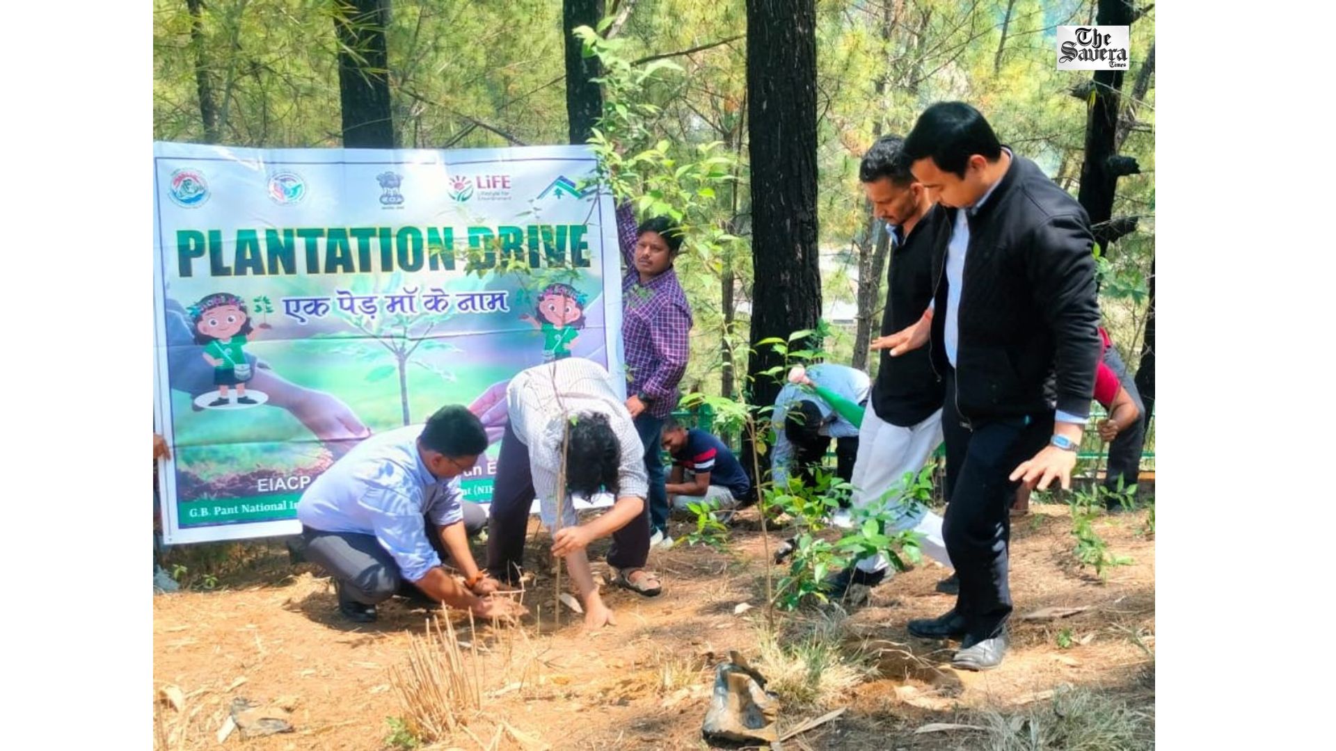50 Saplings Planted in Kosi on Earth Day Drive