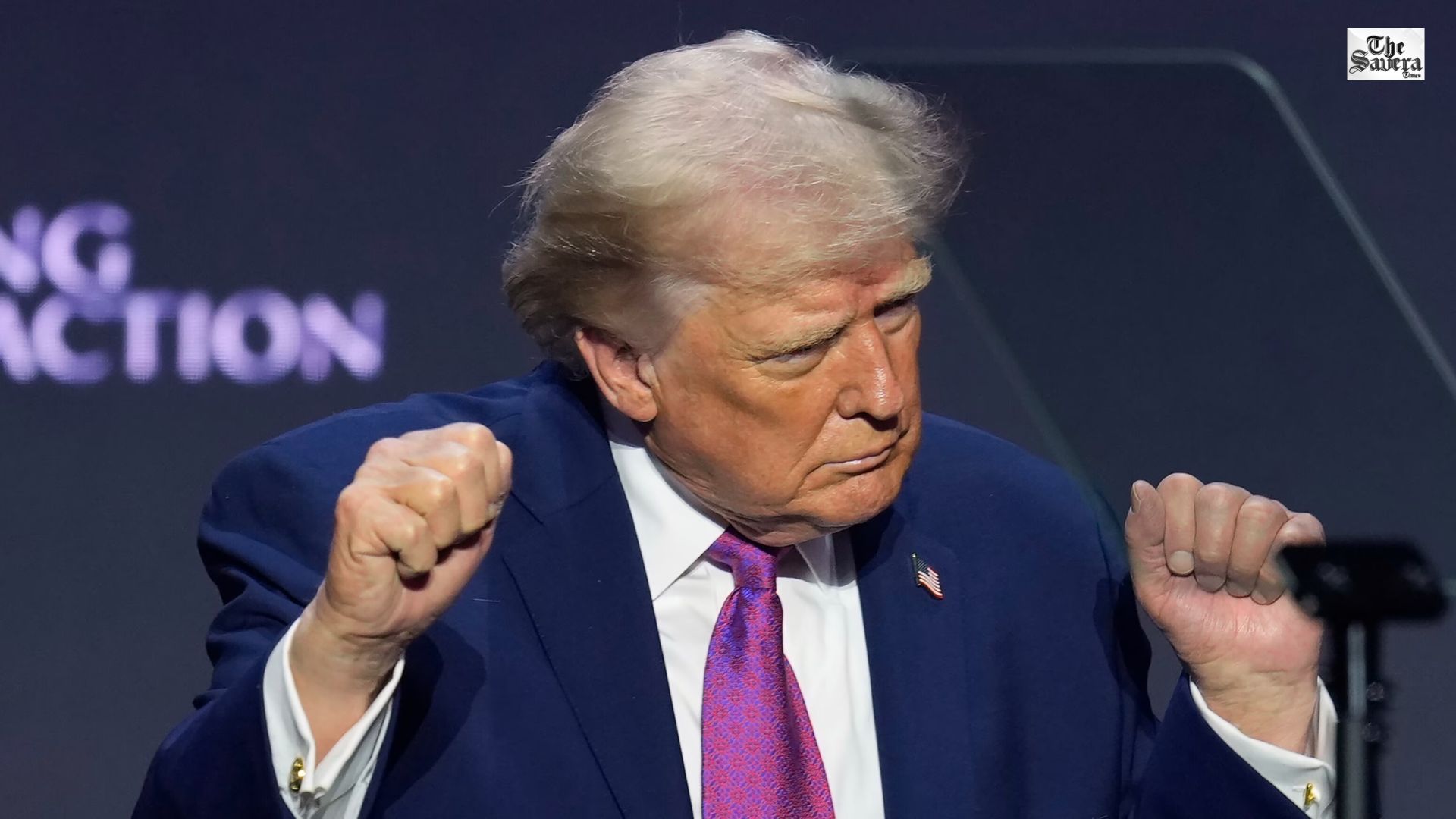 Trump claims infighting between “hardliners and moderates” in Iran